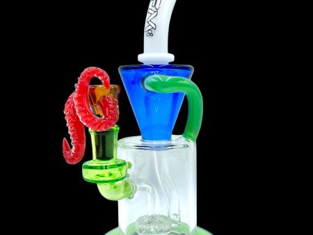 AFM Glass Drain Glass Incycler Rainbow Water Pipe Online