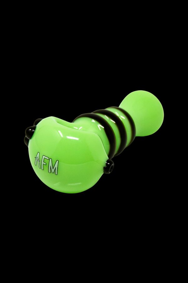 AFM Glass Tiger Stripe Color Hand Pipe For Cheap