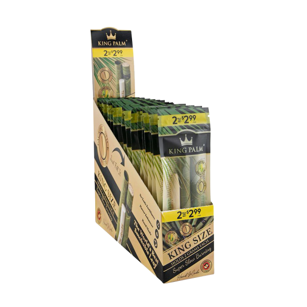 King Palm Kingsize Pre-Roll Wraps - 40 Total Rolls Bulk Online now