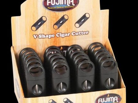 Fujima V-Shape Cigar Cutter - 24 Pack For Cheap