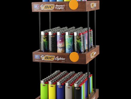 Assorted Bic Lighters - Bulk 150 Pack Online Sale