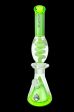 AFM Glass UFO Pyramid Glass Freezable Coil Beaker Bong For Cheap