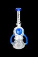 AFM Glass Double Pump Recycler Water Pipe For Discount