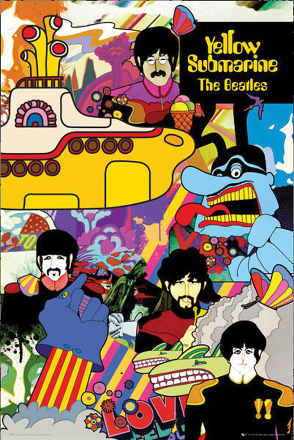 Beatles Yellow Submarine Poster Supply