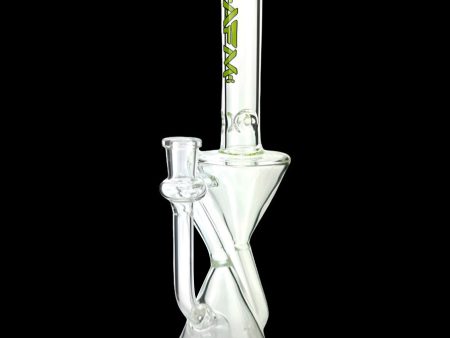 AFM Glass Time Recycler Clear Glass Water Pipe Hot on Sale