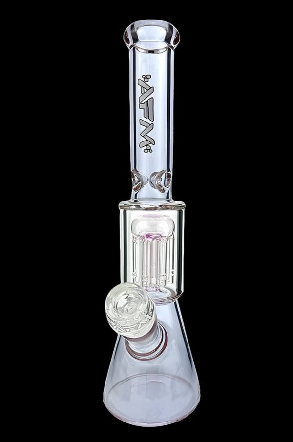 AFM Glass Tree Perc Color Glass Mini Beaker Bong For Cheap