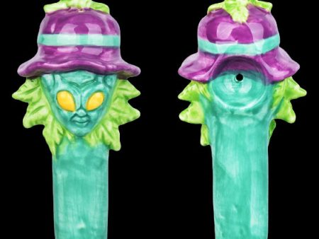 Zooted Alien Ceramic Spoon Pipe Sale