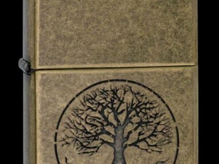 Zippo Lighter - Tree of Life Online Sale