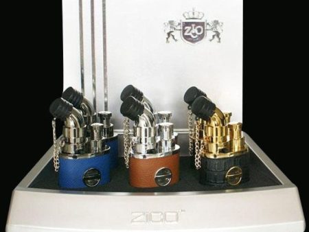 6pc Display Zico Mini Torch  Lighters For Sale