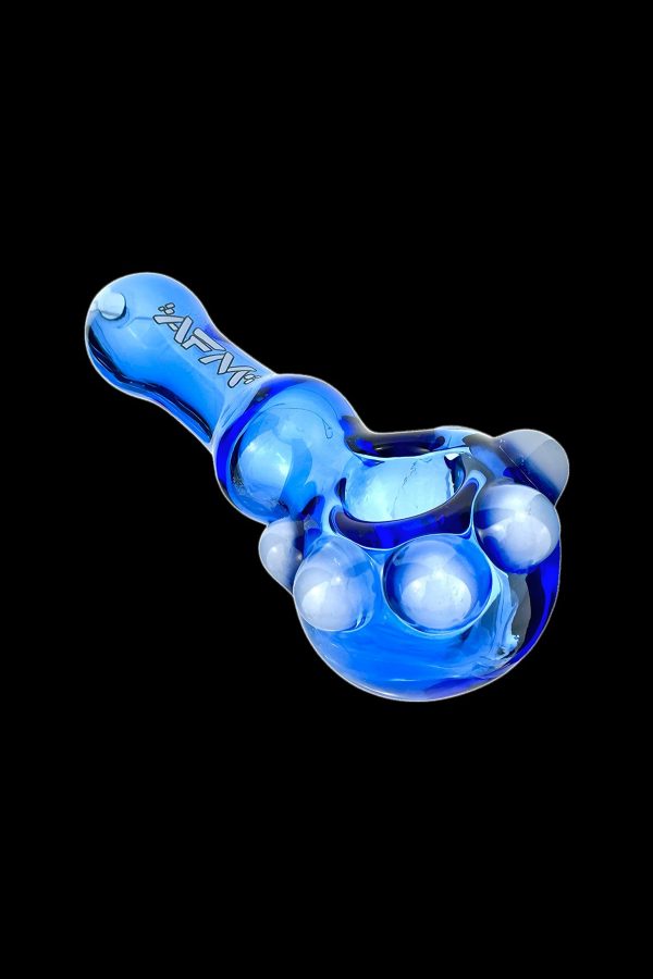 AFM Glass Spikey Color Hand Pipe For Discount