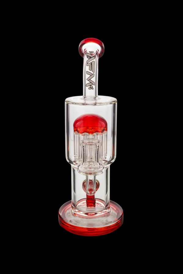 AFM Glass Groovy Tree Arm Perc Water Pipe For Discount