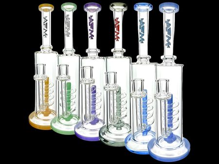 AFM Glass Spiral Waterfall Glass Water Pipe on Sale