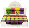 Happy Face Storage Jar - Bulk 24 Pack Hot on Sale