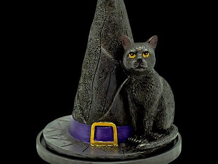 Cat And Witch s Hat Incense Burner Sale