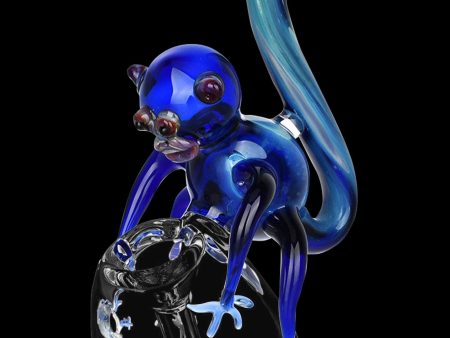 Blue Monkey Bubbler Pipe Online now