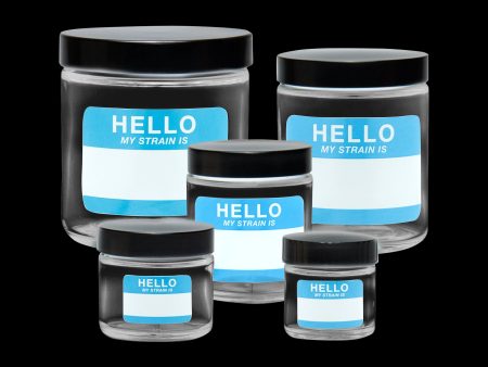 420 Science Clear Screw Top Jar - Hello Write & Erase Supply