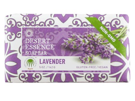 DESERT ESSENCE - Lavender Bar Soap - 5 oz. (142 g) Online