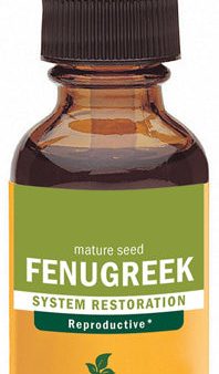 HERB PHARM - Fenugreek Extract for Female Reproductive Support - 1 fl. oz. (29.6 ml) Discount