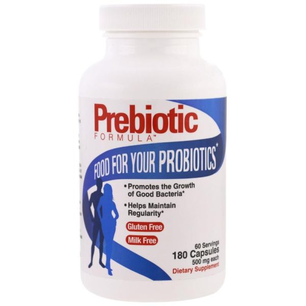 HEALTH PLUS - Prebiotic Formula - 180 Capsules For Cheap