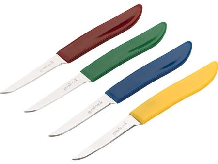 GOOD COOK - Quick Paring Knife Set - 4 Pieces Cheap