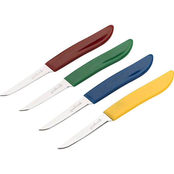 GOOD COOK - Quick Paring Knife Set - 4 Pieces Cheap