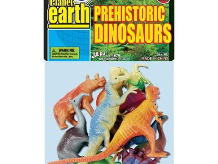 JA-RU - Prehistoric Dinosaurs 2.25-4 Inch - 12 Pieces on Sale