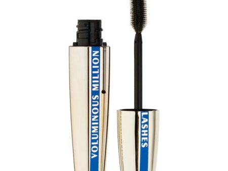 L OREAL - Voluminous Million Lashes Waterproof Mascara 670 Black - 0.29 fl. oz. (8.7 ml) Online Hot Sale