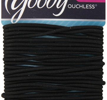 GOODY - Ouchless Elastics Black Thin Large - 29 Count For Sale