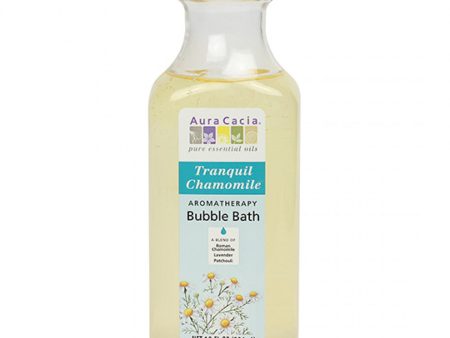 AURA CACIA - Aromatherapy Bubble Bath, Tranquil Chamomile - 13 fl. oz. (384 ml) Sale