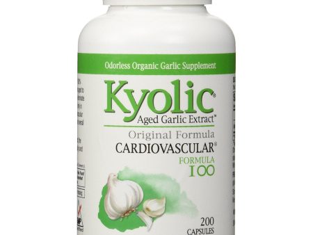 KYOLIC - Aged Garlic Extract Formula 100 High Potency - 200 Tablets Fashion