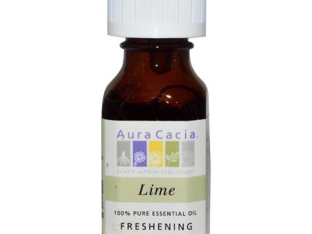 AURA CACIA - 100% Pure Essential Oil Lime - 0.5 fl. oz. (15 ml) For Cheap