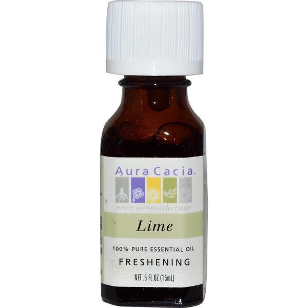 AURA CACIA - 100% Pure Essential Oil Lime - 0.5 fl. oz. (15 ml) For Cheap