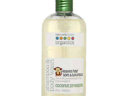 NATURE S BABY - Shampoo & Body Wash Coconut Pineapple - 16 oz. (473.2 ml) on Sale