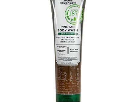 GRANDPA SOAP - Pine Tar Body Wash - 9.5 oz (269 g) Supply