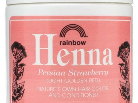 RAINBOW RESEARCH - Strawberry Blonde Henna - 4 oz on Sale