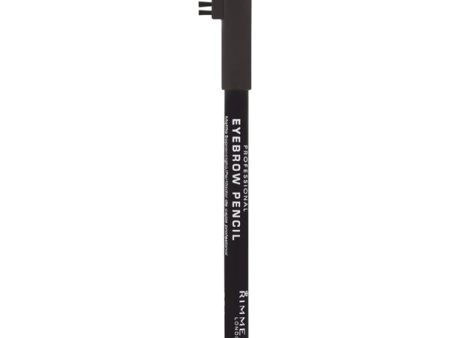 RIMMEL - Professional Eyebrow Pencil #004 Black Brown - 0.05 oz. (1.4 g) Supply