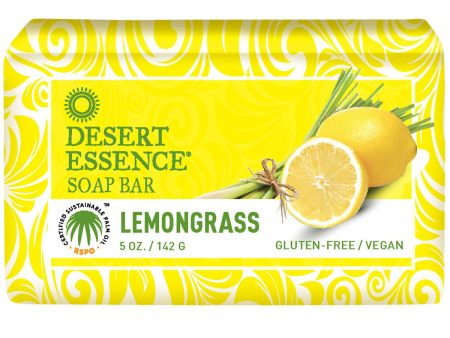 DESERT ESSENCE - Lemongrass Soap Bar - 5 oz. (142 g) Discount