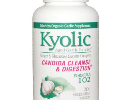 KYOLIC - Aged Garlic Extract plus Enzyme Formula 102 - 200 Tablets Online Hot Sale