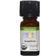 AURA CACIA - Organic Essential Oil Grapefruit - 0.25 fl. oz. (7.4 ml) Discount