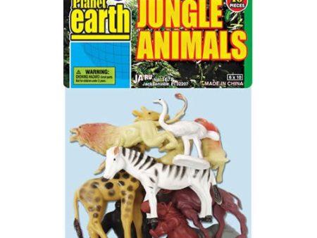 JA-RU - Jungle Zoo Animals Jumbo Bag 6  x 10  - 10 Pieces Online