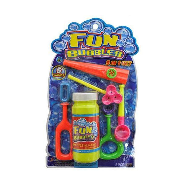 JA-RU - Fun Bubbles Kit - 6 Pieces For Sale