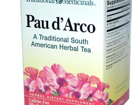 TRADITIONAL MEDICINALS - Pau d Arco - 6 x 16 Tea Bags For Cheap