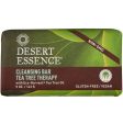 DESERT ESSENCE - Cleansing Bar Tea Tree Therapy - 5 oz. (142 g) Discount