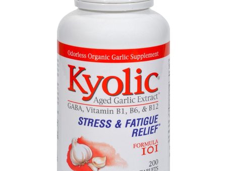 KYOLIC - Aged Garlic Extract with Brewers Yeast Formula 101 - 200 Tablets Supply