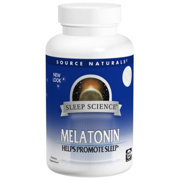 SOURCE NATURALS - Sleep Science Melatonin 2.5 mg Peppermint Lozenge - 60 Lozenges Fashion