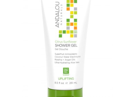 ANDALOU - Citrus Sunflower Uplifting Shower Gel - 8 fl. oz. (236 ml) Online Sale