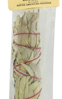 SAGE SPIRIT - Smudge Wand White Sage - 7 Inch Online now